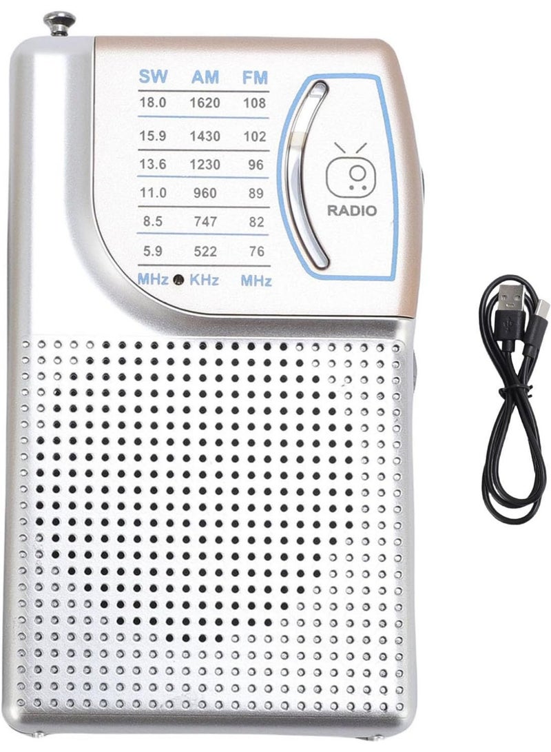 ماير راديو ماير ميني متعدد الموجات كلاسيكي قابل لإعادة الشحن قابلة لإعادة الشحن MD-011 شاحن تايب سي - Image 2